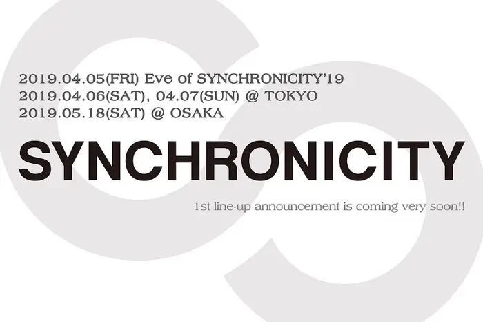 "SYNCHRONICITY'19 OSAKA"