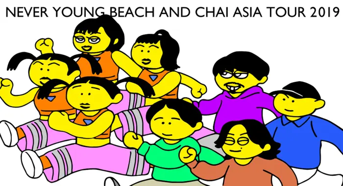 never young beach × CHAI