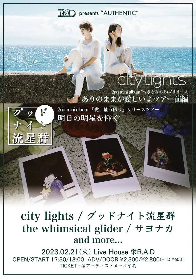 グッドナイト流星群 / city lights