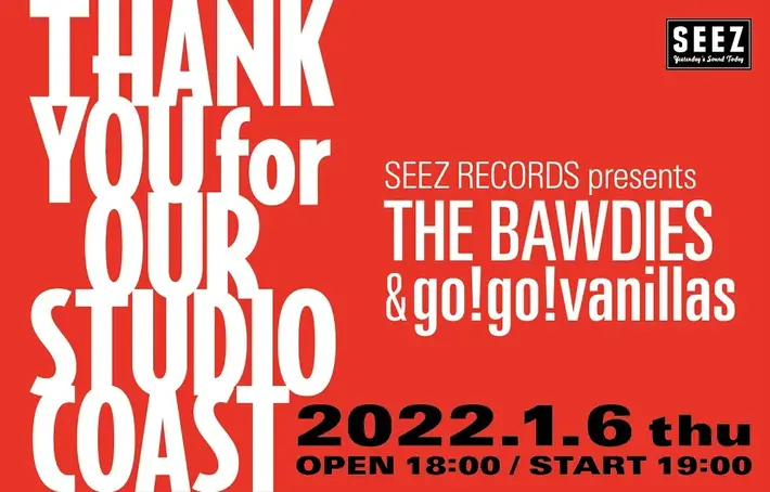 THE BAWDIES × go!go!vanillas