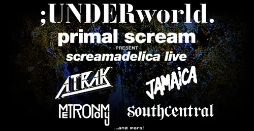 UNDERWORLD、PRIMAL SCREAM出演！SONICMANIAタイムテーブル発表！